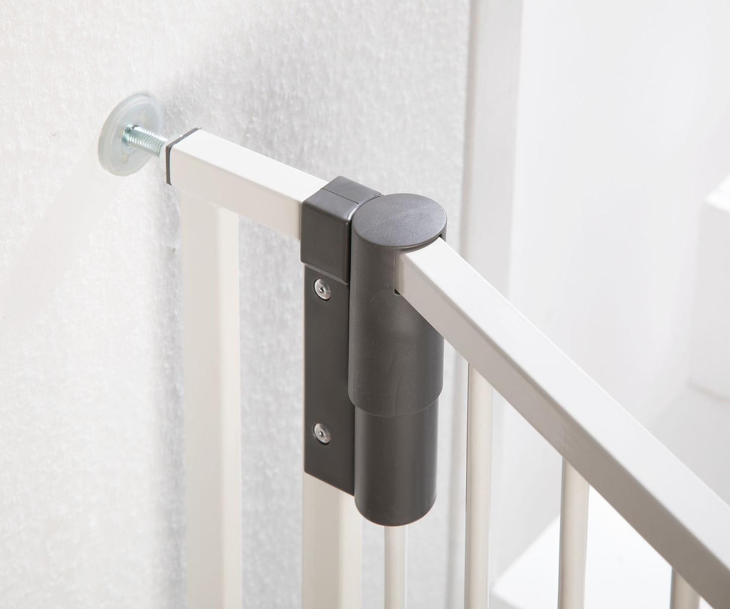 Pressure-fit Stair Safety Gate Easylock Plus for openings 84.5-92.5cm in metal